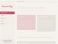 Tablet Screenshot of nevenkaflajs.com